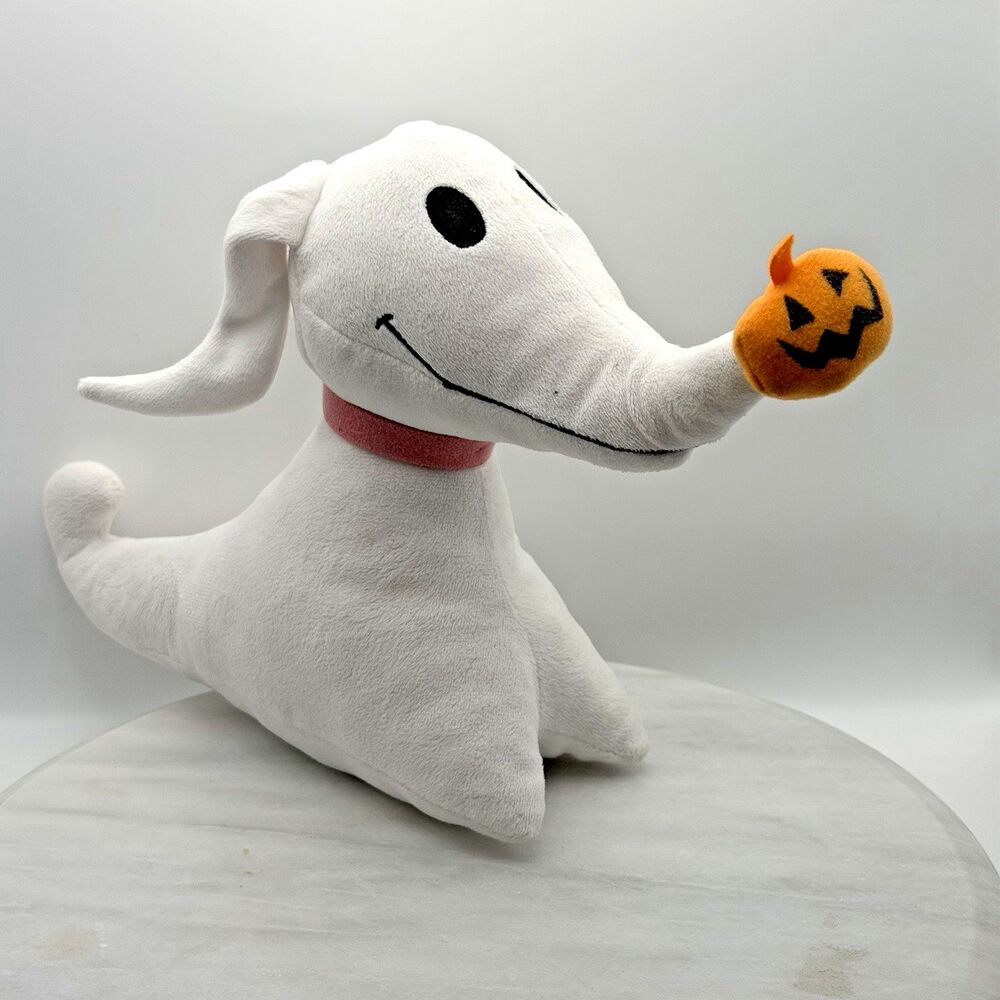 Disney Nightmare Before Christmas Zero Ghost Dog Plush 30th Anniversary 2023
